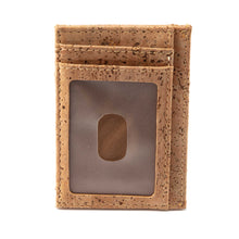 Load image into Gallery viewer, Cork Minimalist Wallet Front Pocket Thin Card Holder
