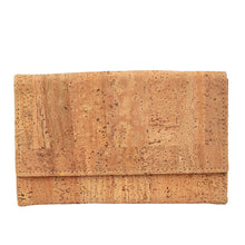 Load image into Gallery viewer, Cork Wallet Large Natural - Cork by Design
